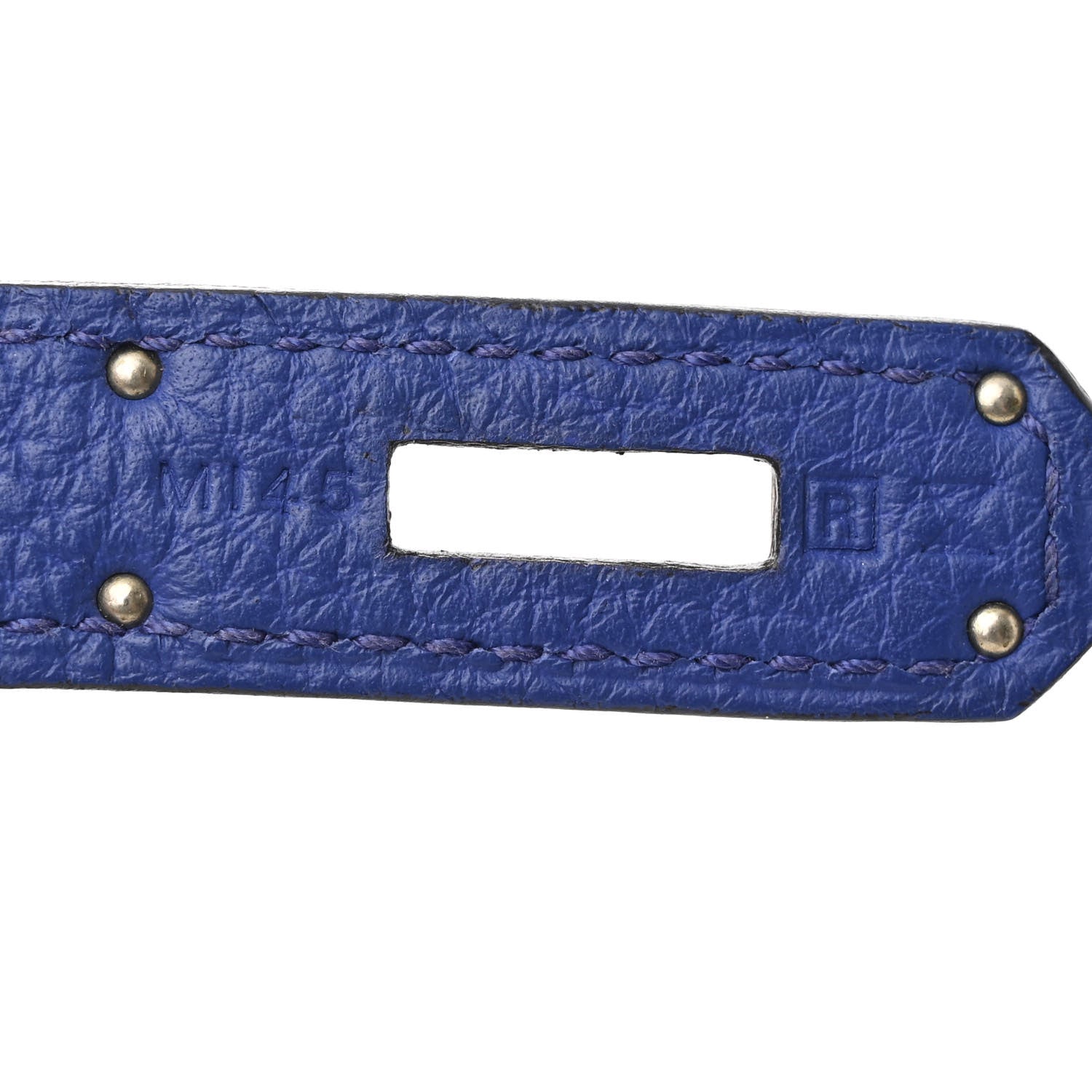 Hermes Togo Kelly Retourne 28 Bleu Electrique 7 of 11