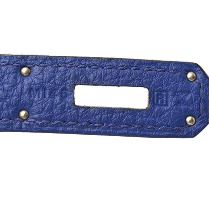 Hermes Togo Kelly Retourne 28 Bleu Electrique 7 of 11