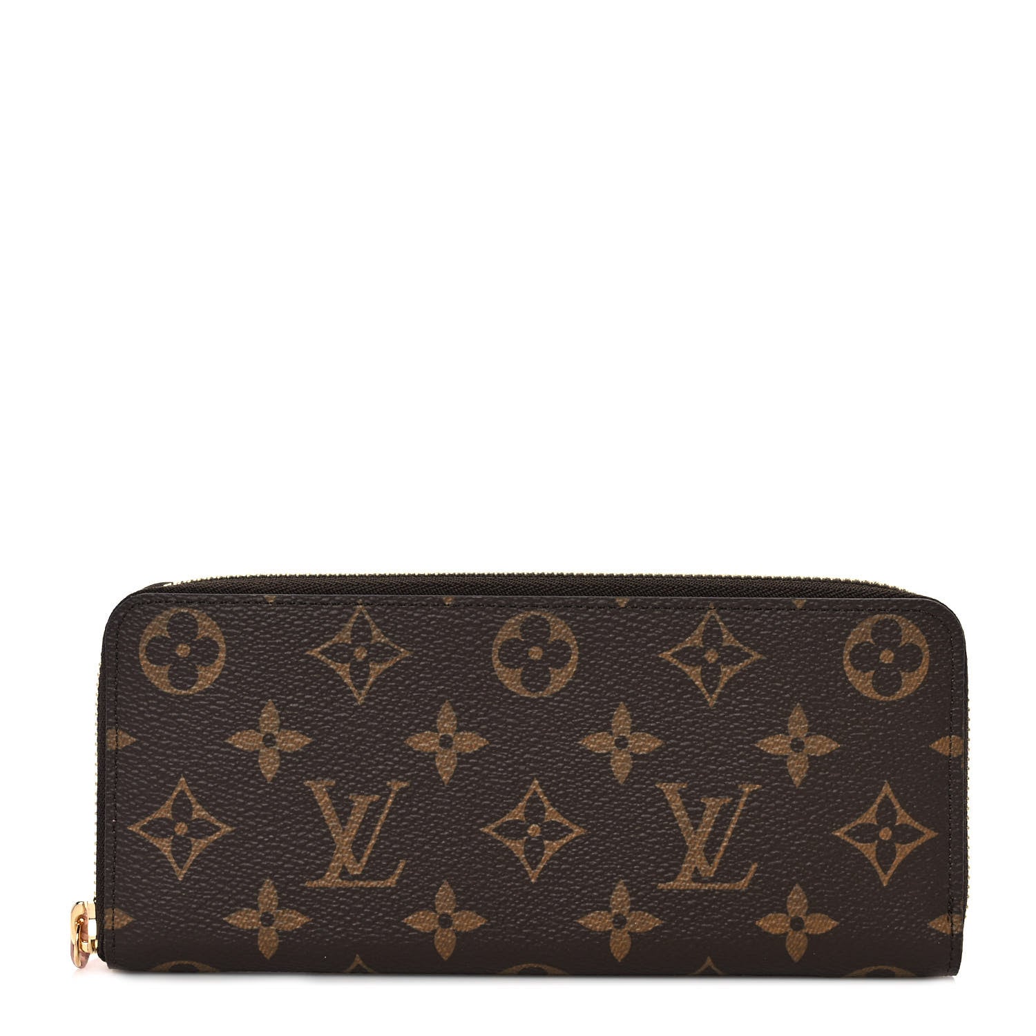 Louis Vuitton Monogram Clemence Wallet Rose Ballerine 1 of 9