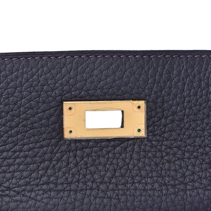 Hermes Taurillon Clemence Kelly Retourne 35 Raisin 32 of 46