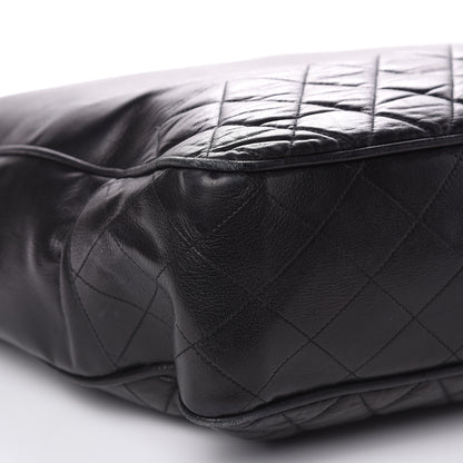 Chanel Lambskin Quilted Shoulder Bag Black 9 of 16