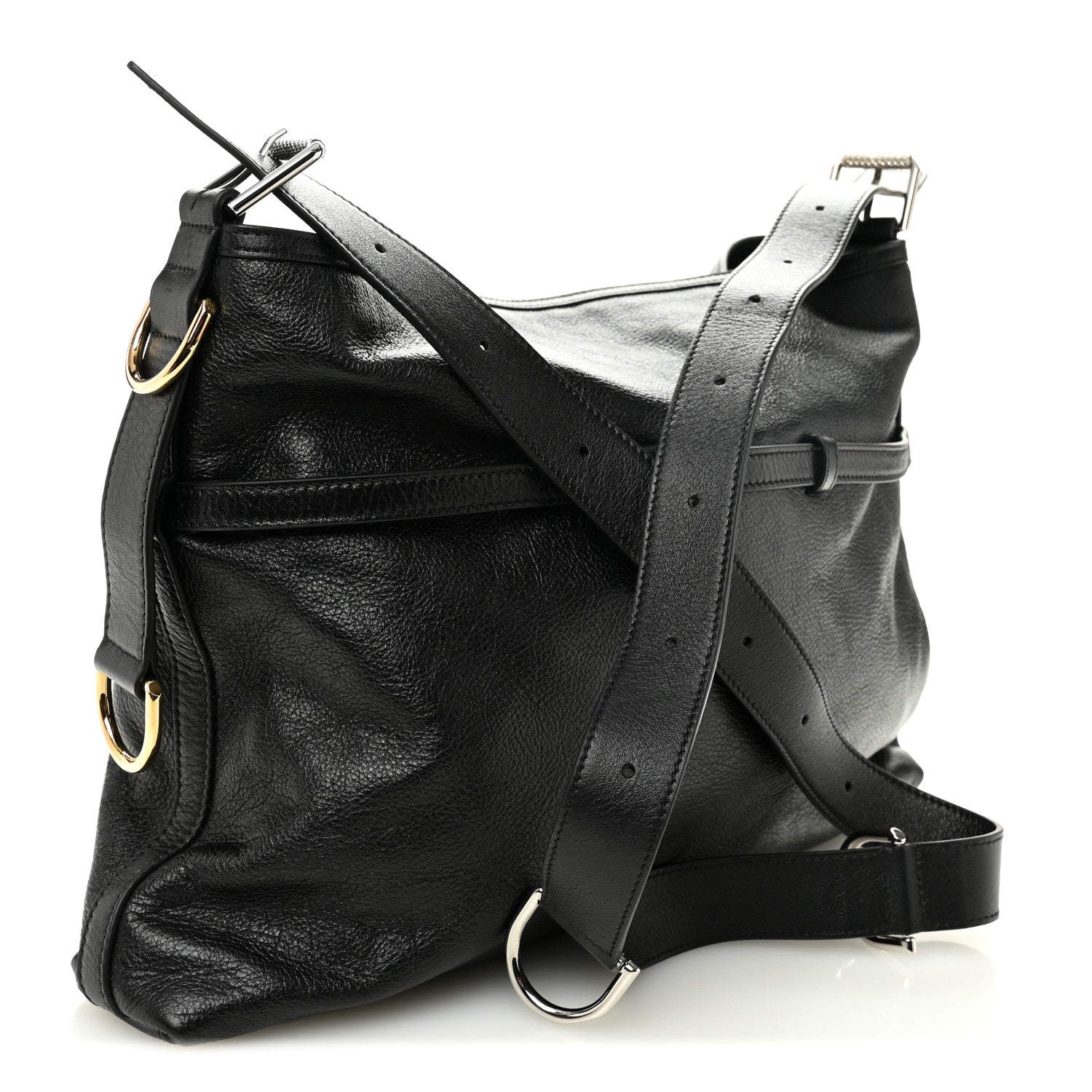 Givenchy Calfskin Medium Voyou Bag Black 3 of 10