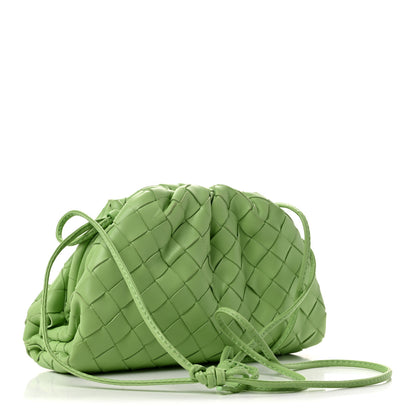 Bottega Veneta Nappa Intrecciato The Mini Pouch Pistachio 3 of 10