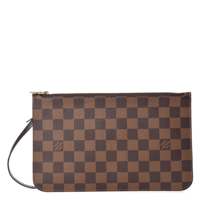 Louis Vuitton Damier Ebene Neverfull MM GM Pochette 1 of 8