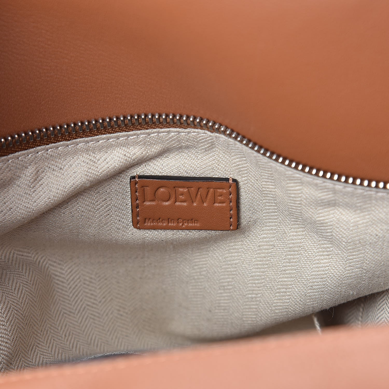 Loewe Calfskin Large Puzzle Bag Tan 7 of 10
