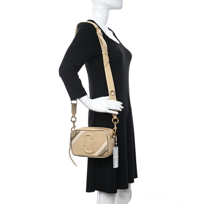 Marc Jacobs Calfskin Quilted The Moto Shot 21 Bag Curds Whey 2 of 11