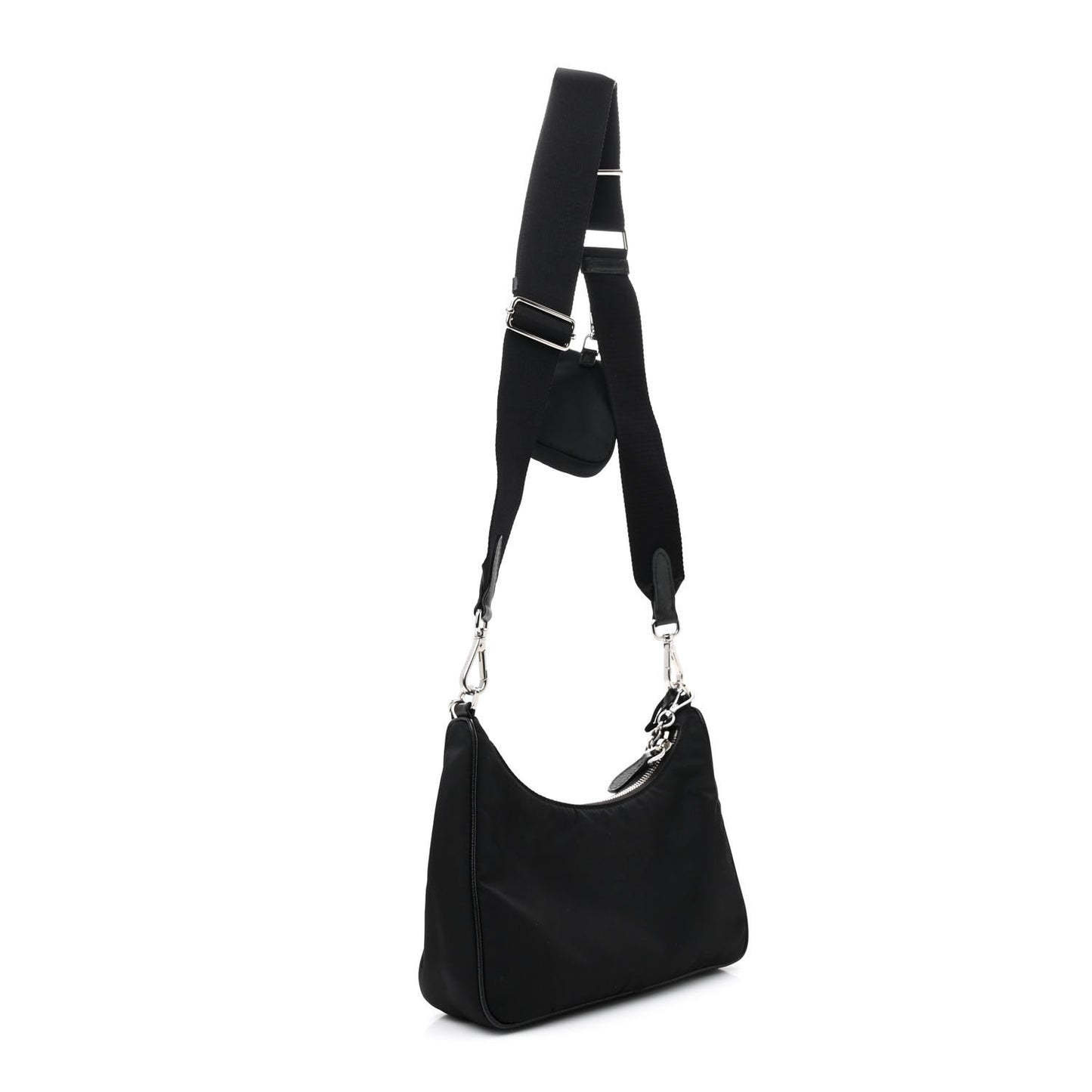 Nylon Re-Edition 2005 Shoulder Bag Black