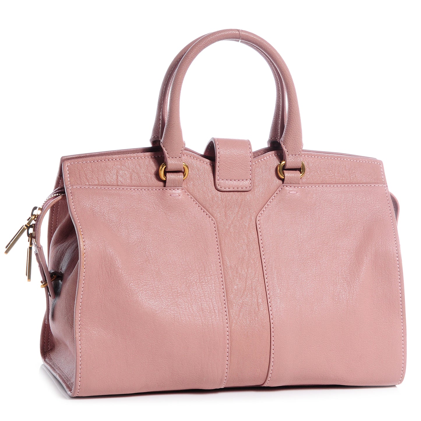 Sheepskin Leather Mini Cabas ChYc Bag Pink