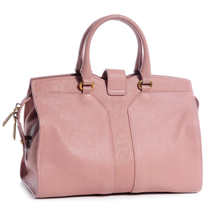 Saint Laurent Sheepskin Leather Mini Cabas ChYc Bag Pink 3 of 9