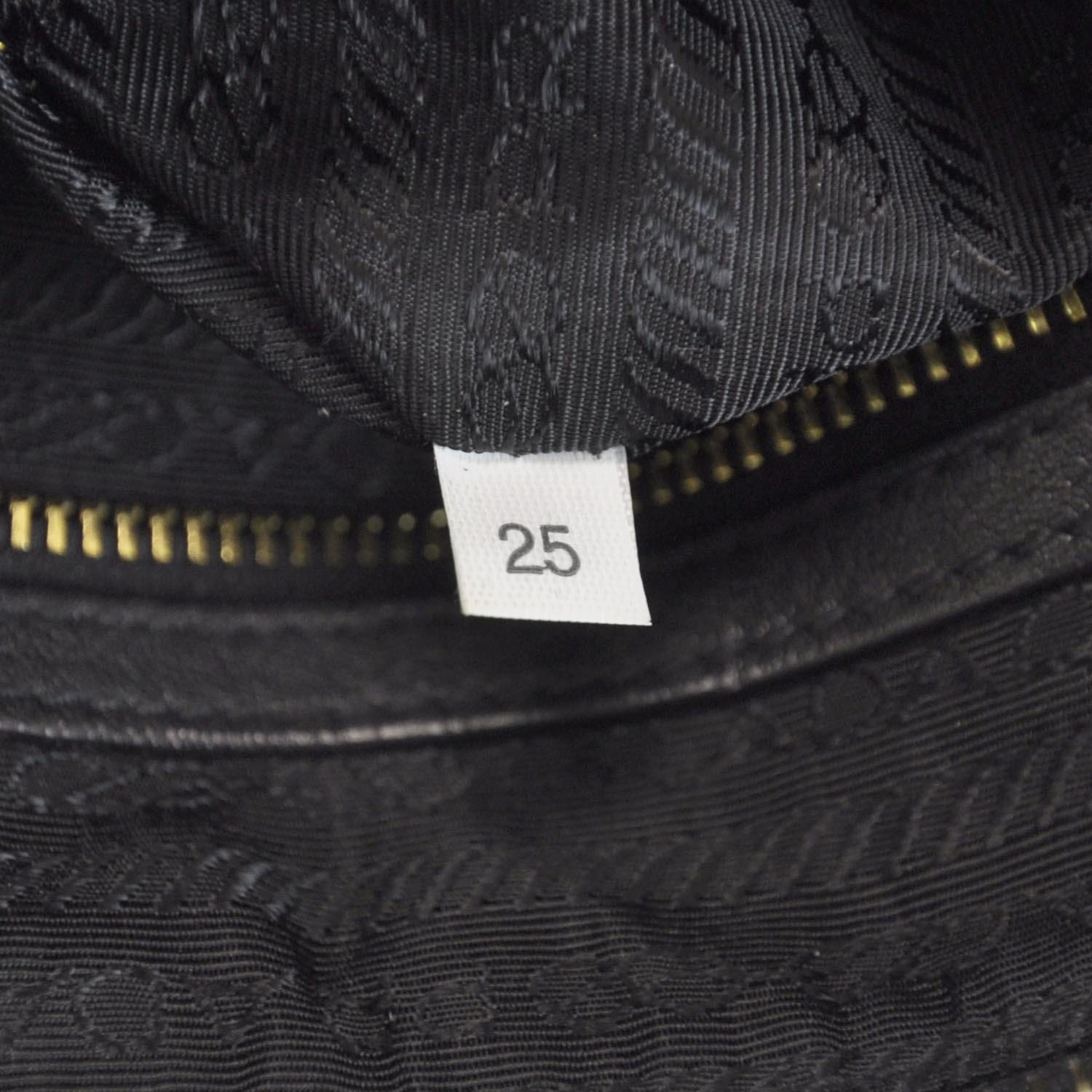 Prada Leather Hobo Nero Black 9 of 10