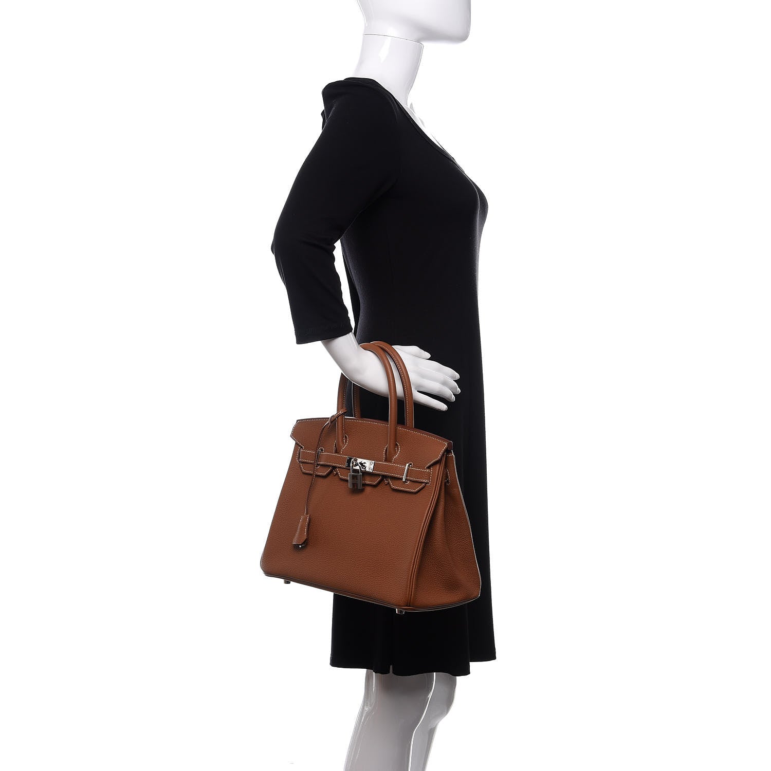 Hermes Togo Birkin 30 Gold 2 of 9