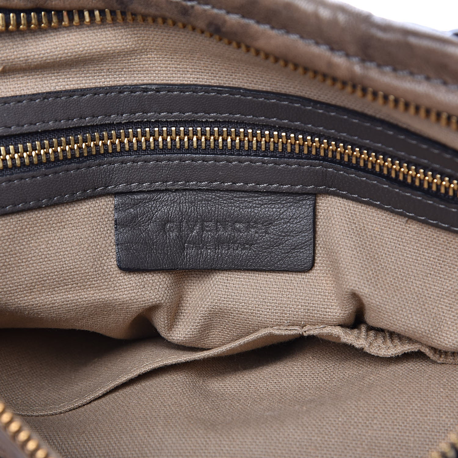 Givenchy Tumbled Sheepskin Medium Pandora Charcoal 6 of 11