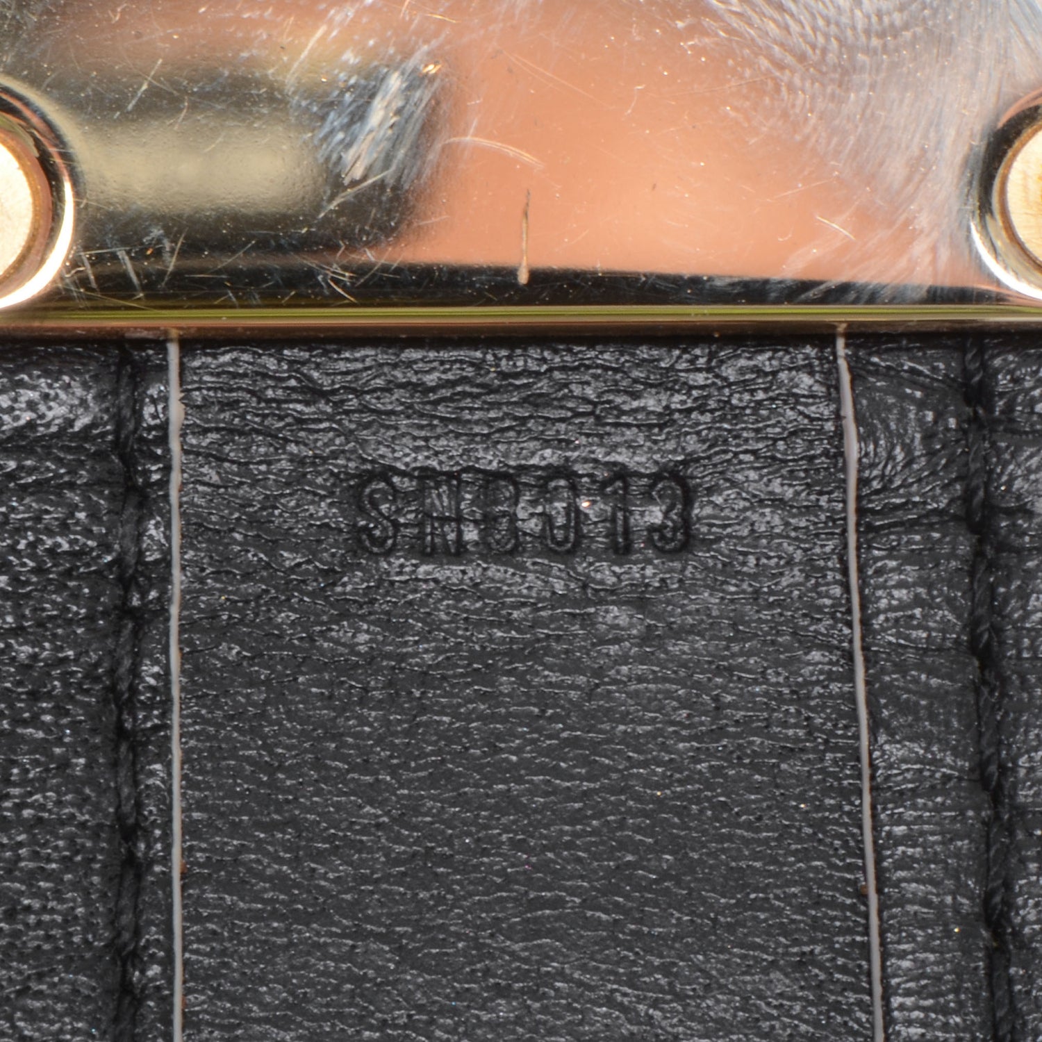 Louis Vuitton Suhali S Lock Bracelet Black 5 of 5