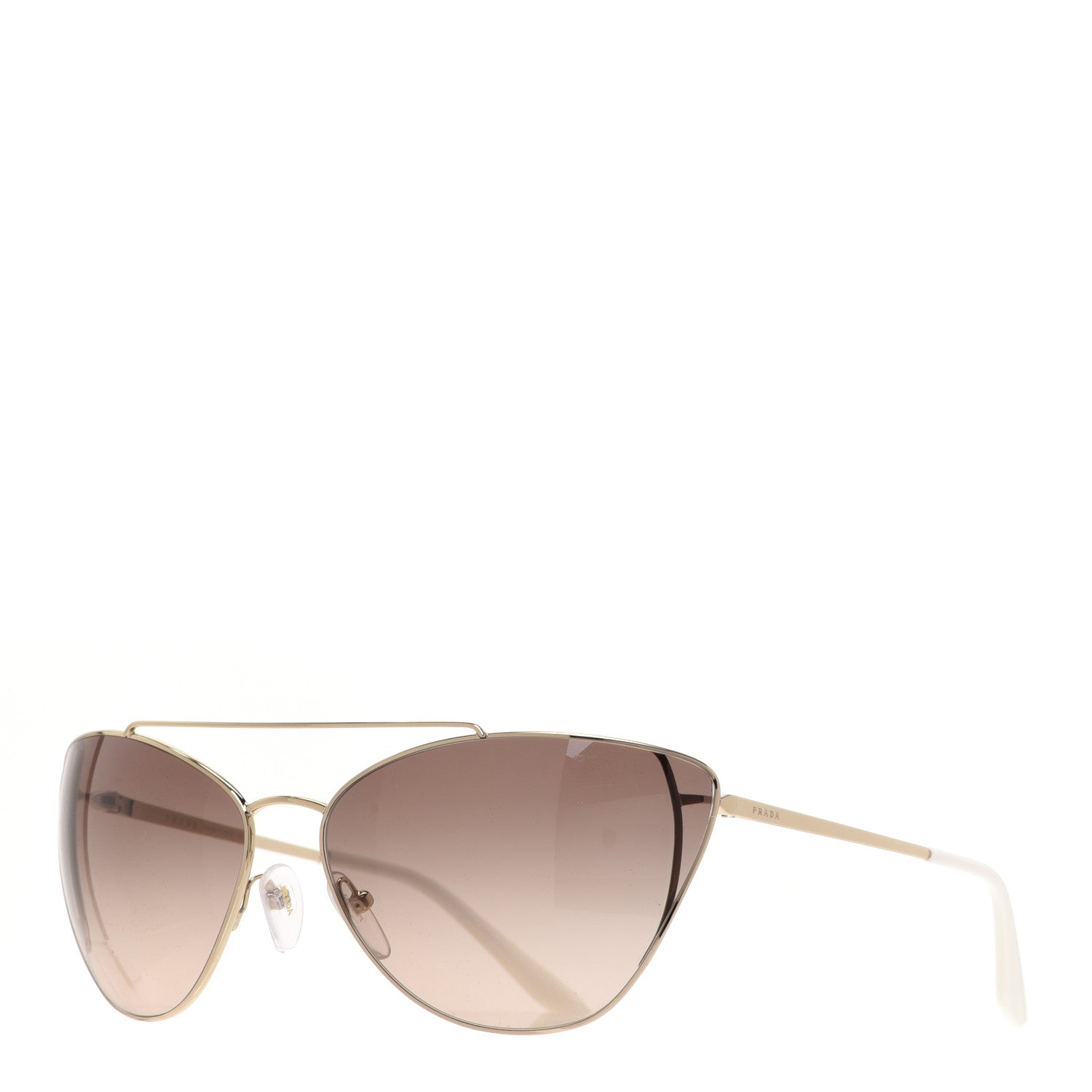 Prada Sunglasses SPR 65V Light Gold 1 of 8