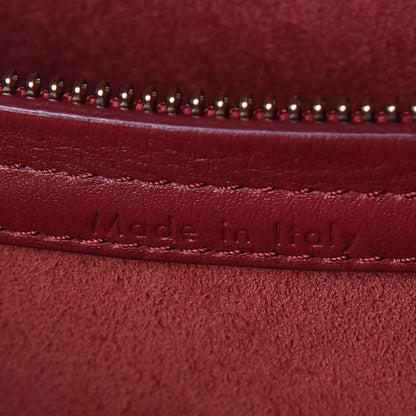 Celine Supple Calfskin Medium Phantom Luggage Red 8 of 17