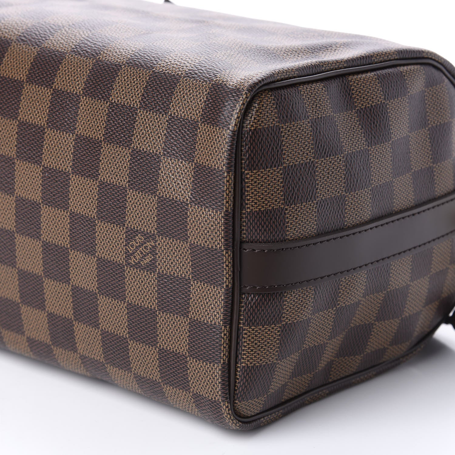 Louis Vuitton Damier Ebene Speedy Bandouliere 25 7 of 10