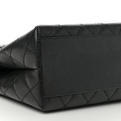 Chanel Caviar Quilted Jumbo Kelly Flap Black 8 of 10