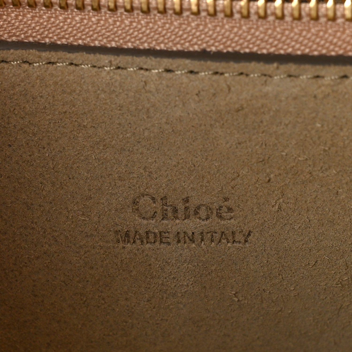 Chloe Suede Calfskin Striped Patchwork Medium Faye Shoulder Bag Grey Multicolor 6 of 8