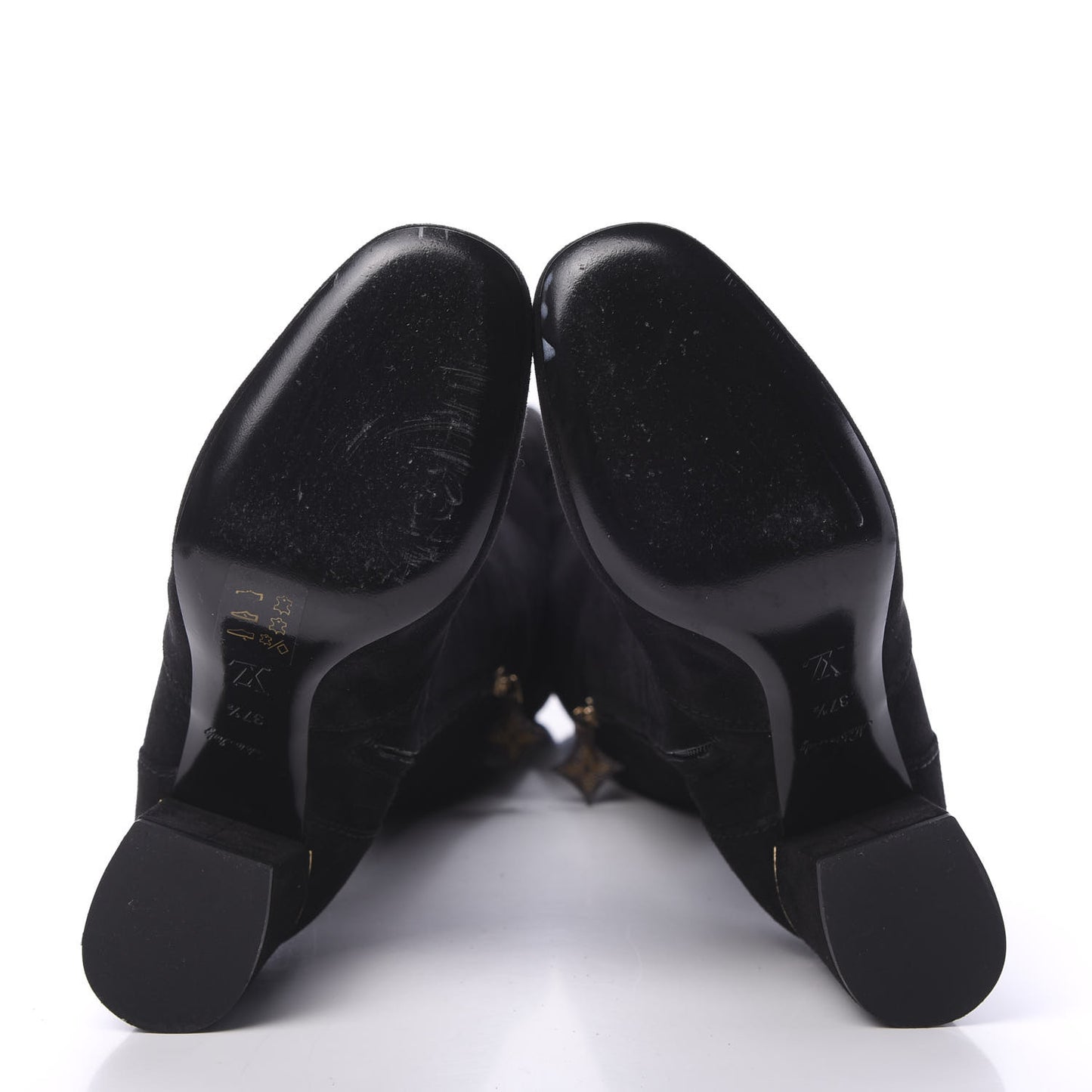 Suede Skyline Thigh High Boots 37.5 Black