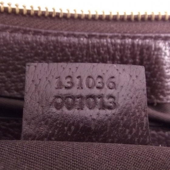 Gucci Monogram Signature Horsebit Hobo 9 of 10