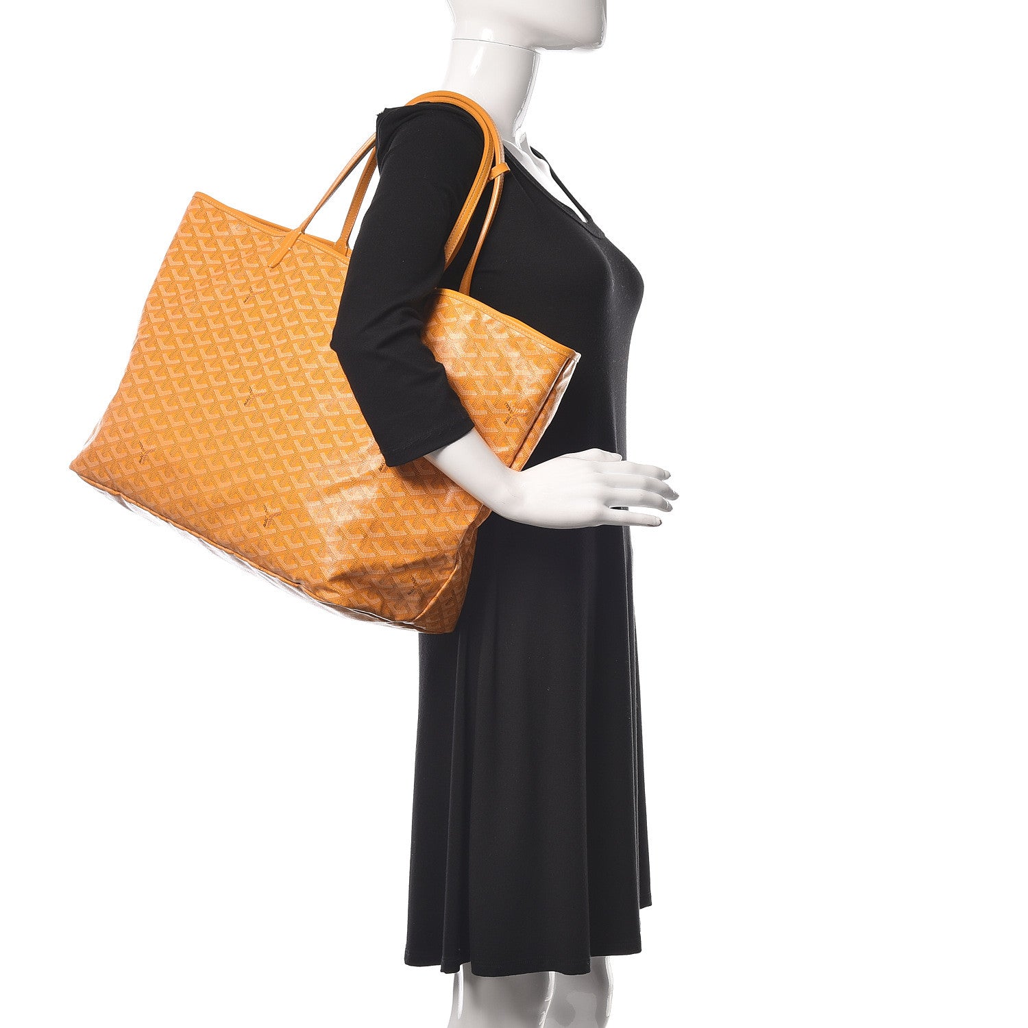 Goyard Goyardine Saint Louis GM Yellow 2 of 17