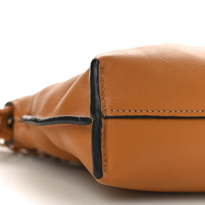 Loewe Calfskin Nano Flamenco Knot Clutch Warm Desert 6 of 7