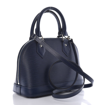 Louis Vuitton Epi Alma BB Indigo 3 of 10