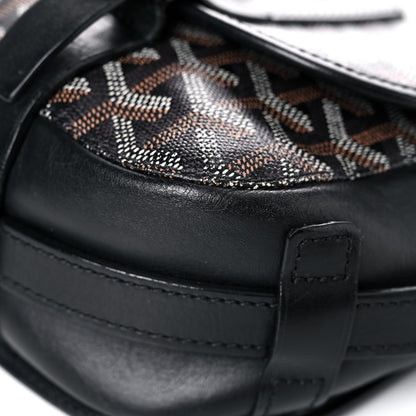 Goyard Goyardine Belvedere MM Messenger Bag Black 8 of 35