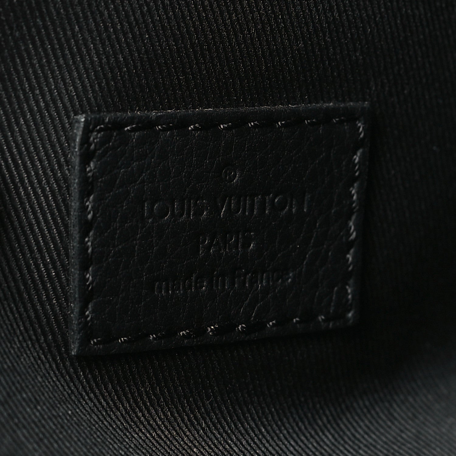 Louis Vuitton Calfskin Shadow Monogram Duo Slingbag Black 7 of 10