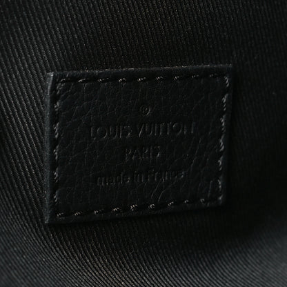 Louis Vuitton Calfskin Shadow Monogram Duo Slingbag Black 7 of 10