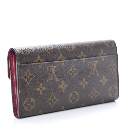 Louis Vuitton Monogram Sarah Wallet NM Fuchsia 3 of 7