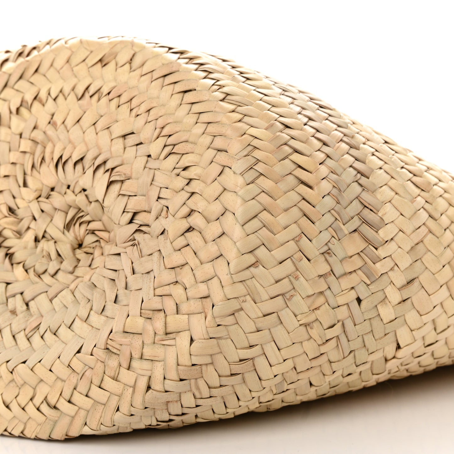 Woven Straw Loubishore Tote Beige