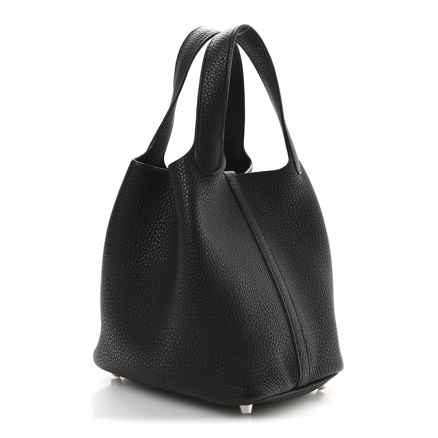 Hermes Taurillon Clemence Picotin Lock 18 PM Black 3 of 13
