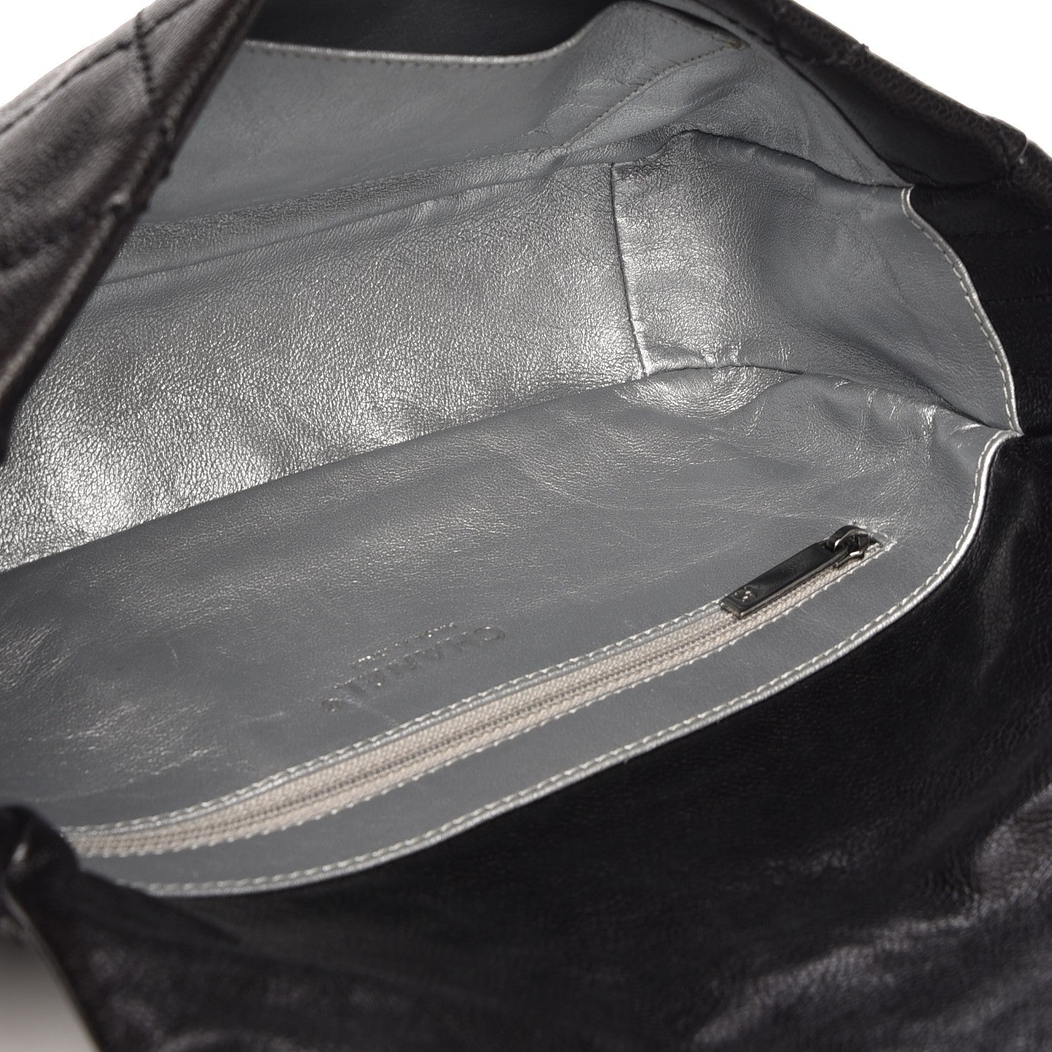 Chanel Glazed Caviar Quilted Modern Chain Flap Black 5 of 8