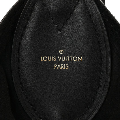 Louis Vuitton Monogram Flower Hobo Black 6 of 14