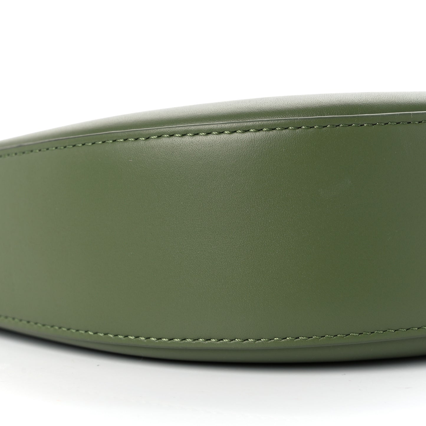Satin Calfskin Jacquard Small Luna Bag Avocado Green