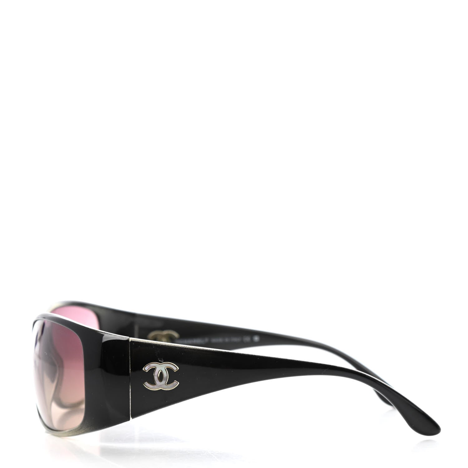Chanel Mother of Pearl CC Sunglasses 5087-H Black 3 of 8