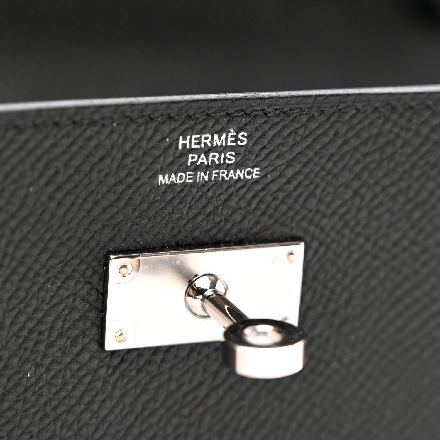 Hermes Epsom Kelly Wallet To Go Black 6 of 8