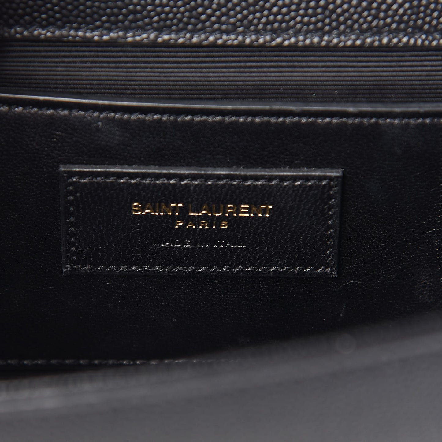 Grain De Poudre Star Monogram Kate Satchel Black