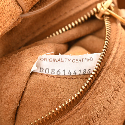Bottega Veneta Grained Calfskin Maxi Intrecciato Mini Arco Caramel 8 of 10