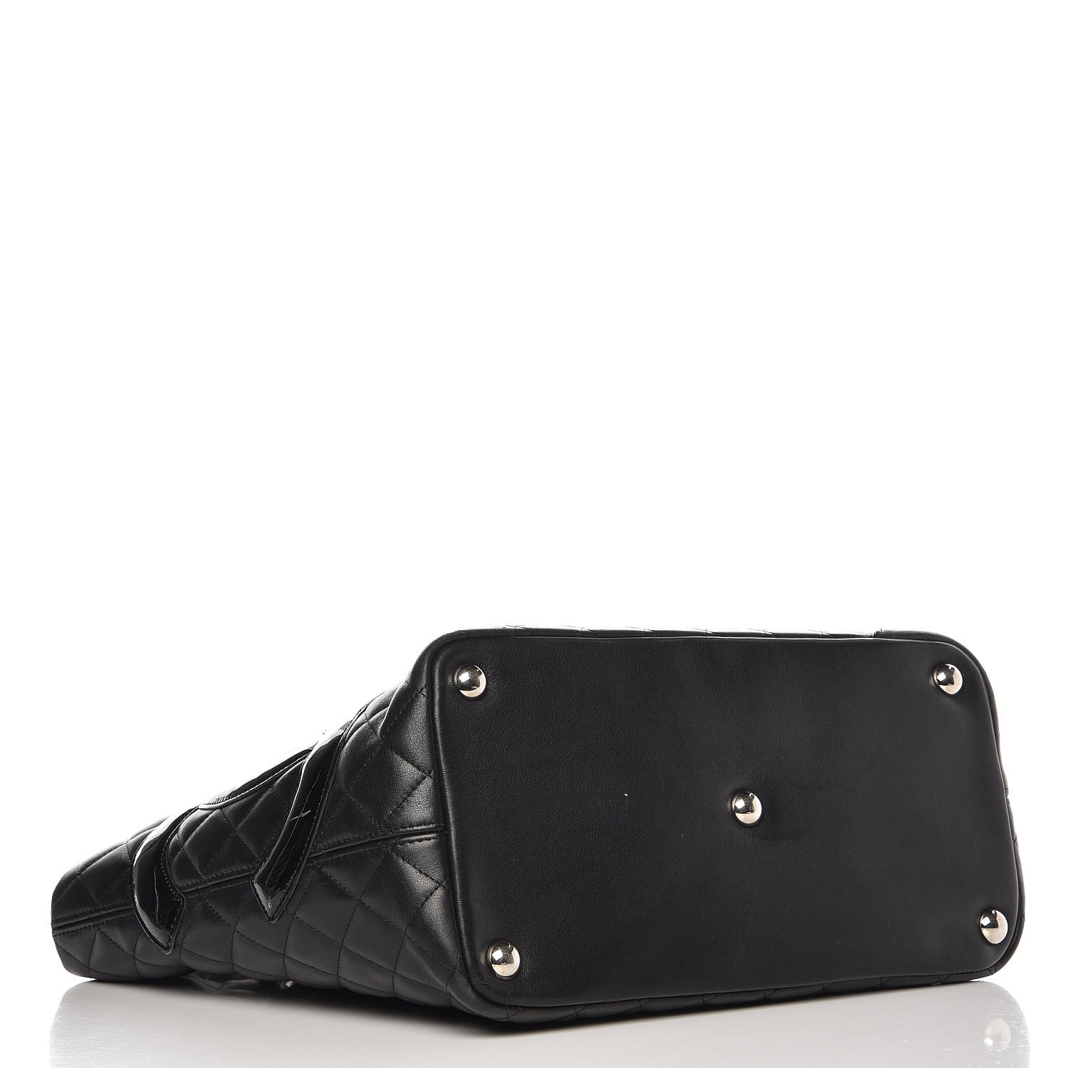 Chanel Calfskin Quilted Large Cambon Tote Black 4 of 13