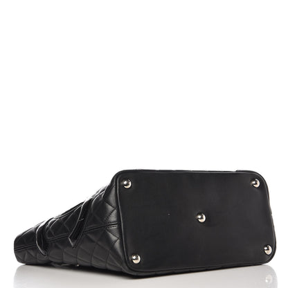 Chanel Calfskin Quilted Large Cambon Tote Black 4 of 13