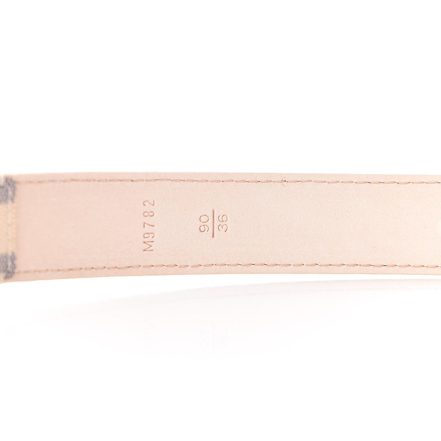 Damier Azur 25mm Belt 90 36