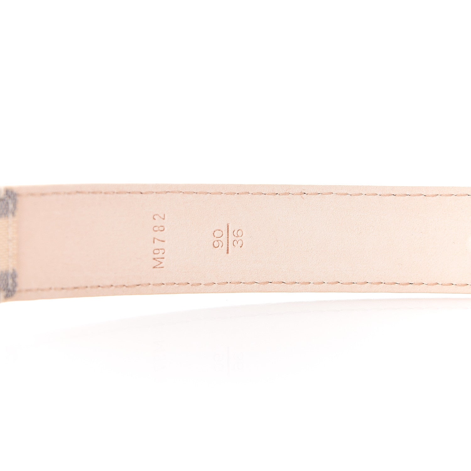 Louis Vuitton Damier Azur 25mm Belt 90 36 4 of 9