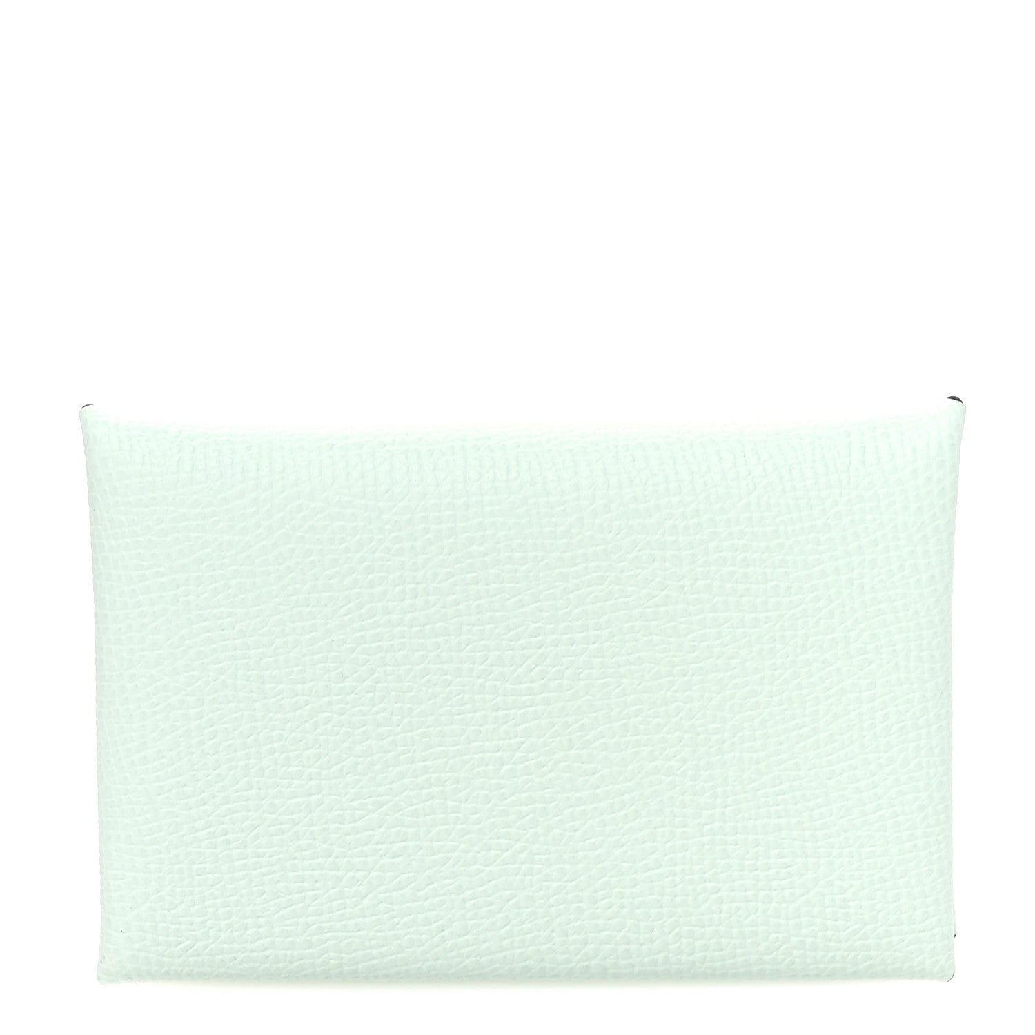 Hermes Epsom Calvi Card Case Vert Peppermint 1 of 8