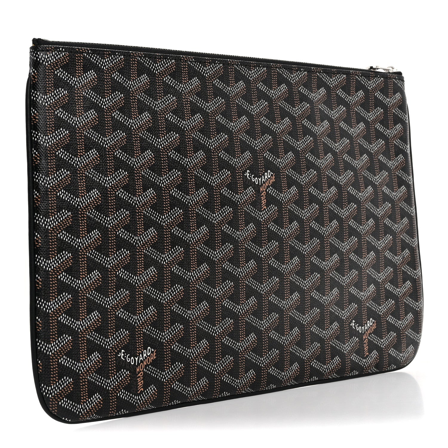 Goyard Goyardine Senat Pochette MM Black 3 of 8