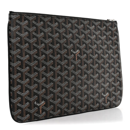 Goyard Goyardine Senat Pochette MM Black 3 of 8