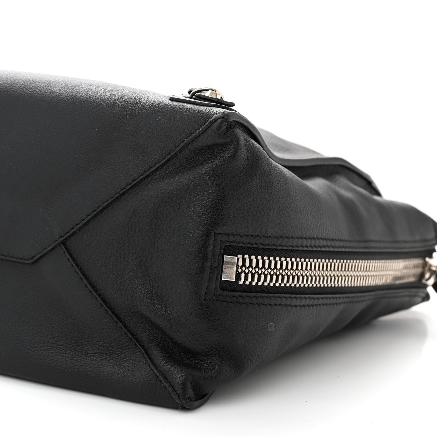 Balenciaga Veau Papier B4 Zip Around Tote Black 10 of 12