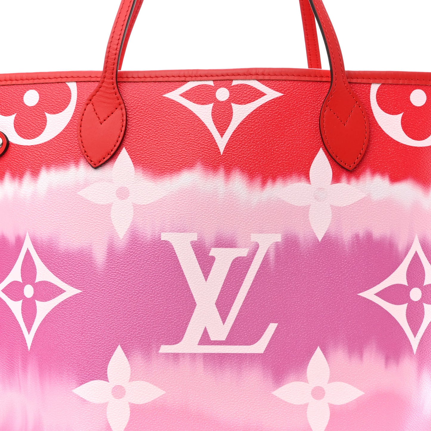 Monogram Escale Neverfull MM Rouge