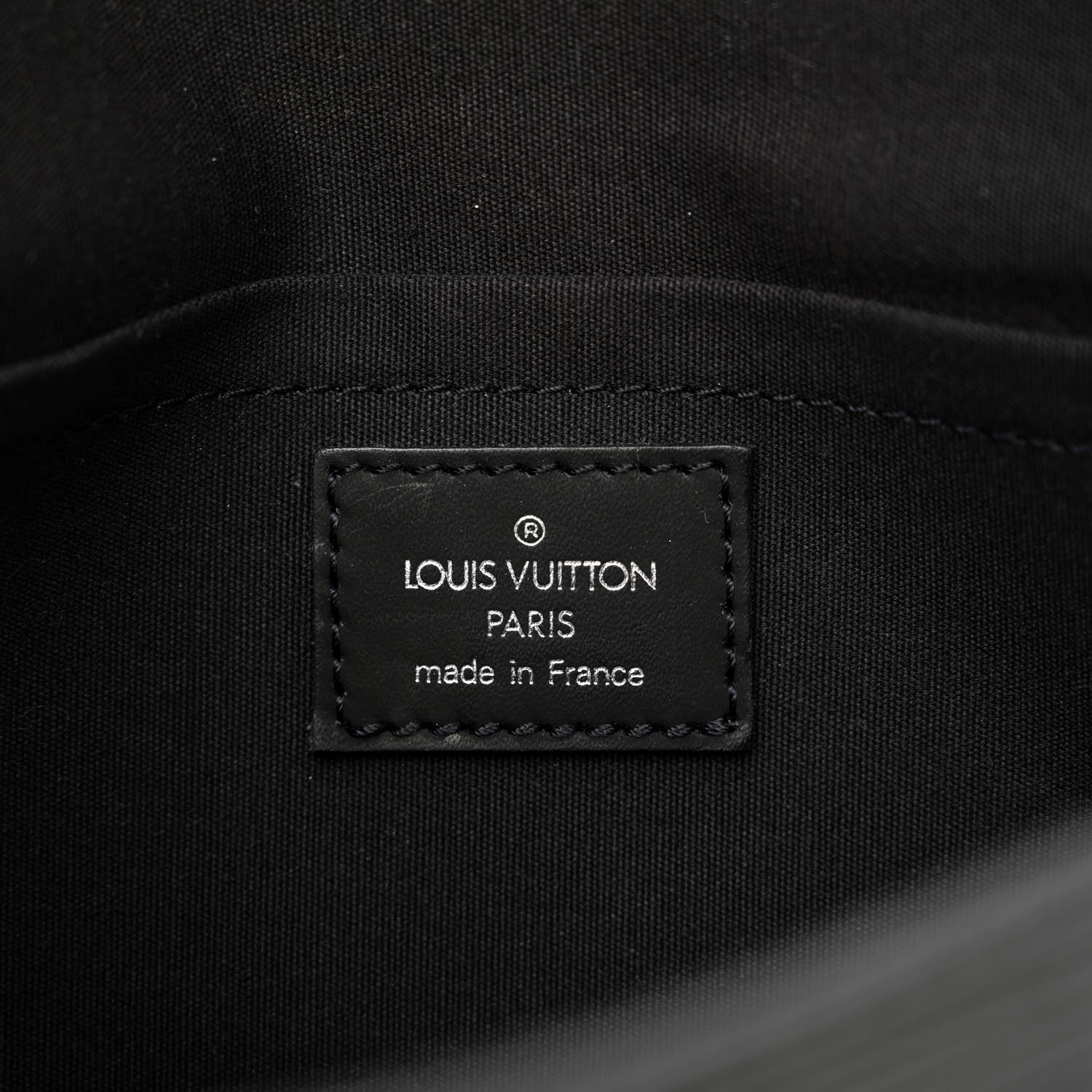 Louis Vuitton Epi Segur Pochette Black 8 of 12